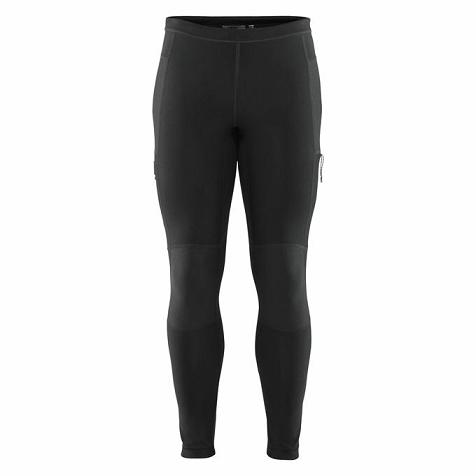 Fjallraven Abisko Tights Hungary - Fekete Nadrág Fekete ZNU892516